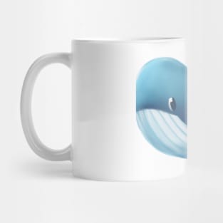 Cute Whale Drawing Mug